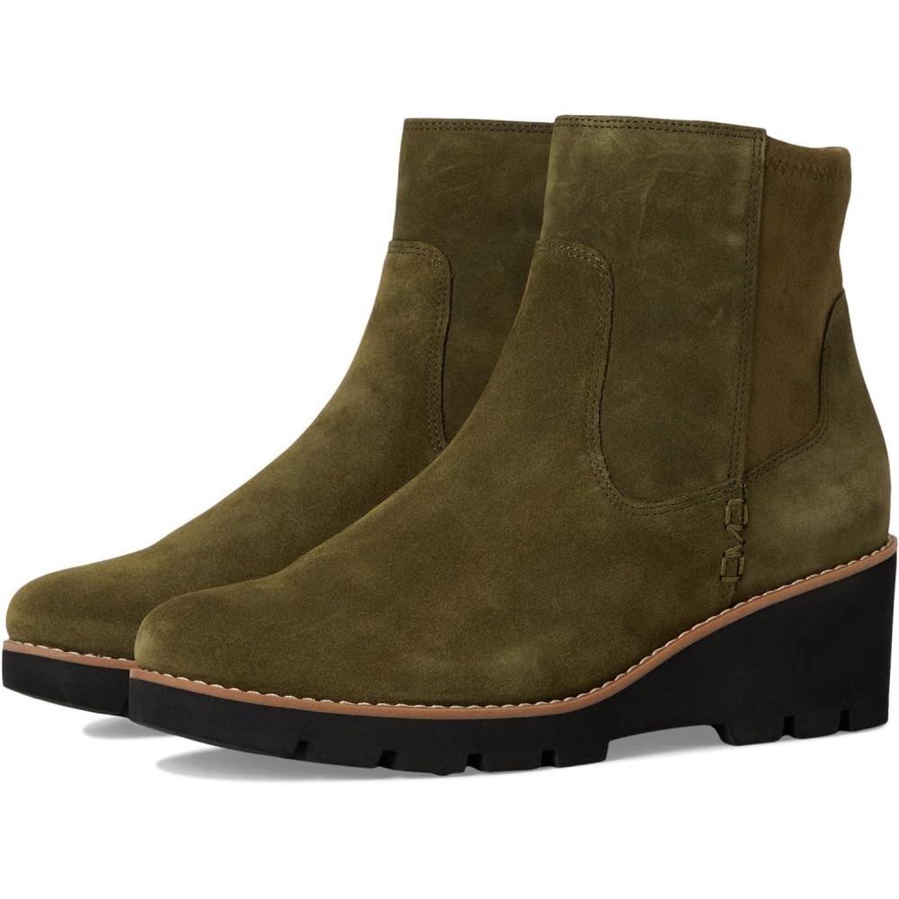 image:imageVionic womens Ariana Zip Short BootsDark Olive Suede