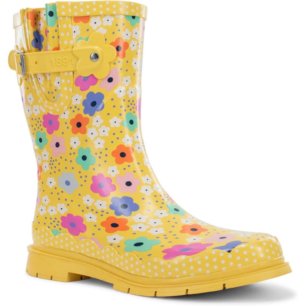 image:imageWestern Chief Womens Waterproof Mid Rain BootsDaisy Delight