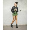 Dr. Martens womens Sinclair Decayed Roses Classic Tumbled Nappa(Black)
