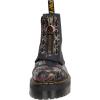 Dr. Martens womens Sinclair Decayed Roses Classic Tumbled Nappa(Black)