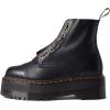 Dr. Martens womens Sinclair Decayed Roses Classic Tumbled Nappa(Black Pisa)