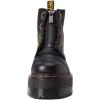 Dr. Martens womens Sinclair Decayed Roses Classic Tumbled Nappa(Black Pisa)