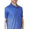 ENGINEERED DIAGONAL PRINT POLO SHIRT(Blue Raft)