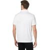ENGINEERED DIAGONAL PRINT POLO SHIRT(White C004)