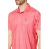 Performance Polo with Shadow Dot Print by U.S. Polo Assn.(Rouge Red)