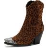 Leopard Suede