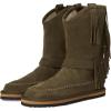 Military Olive Suede