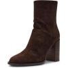 Chocolate Brown Suede