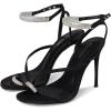 Black Satin Rhinestone