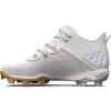 (100) White/White/Metallic Gold