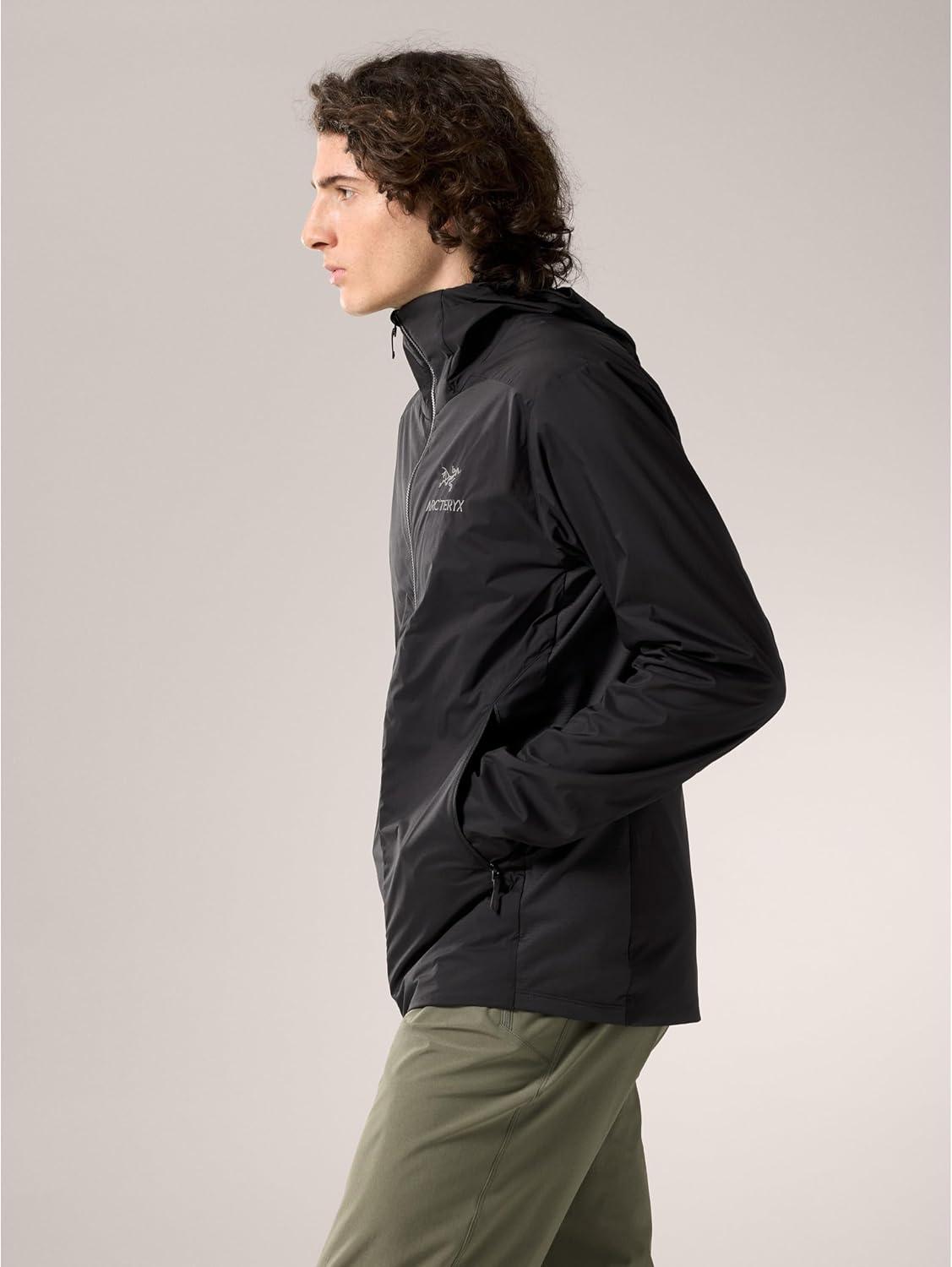 image:imageArcteryx Atom SL Hoody Mens Superlight Coreloft Insulated Hoodies Breathable amp Lightweight Jacket for Outdoor ActivitiesBlack