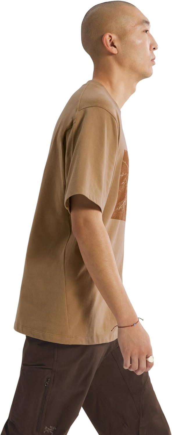 image:imageArcteryx Kragg Cotton Lithographica SS Mens Short Sleeve Heavyweight Cotton Climbing ShirtCanvas