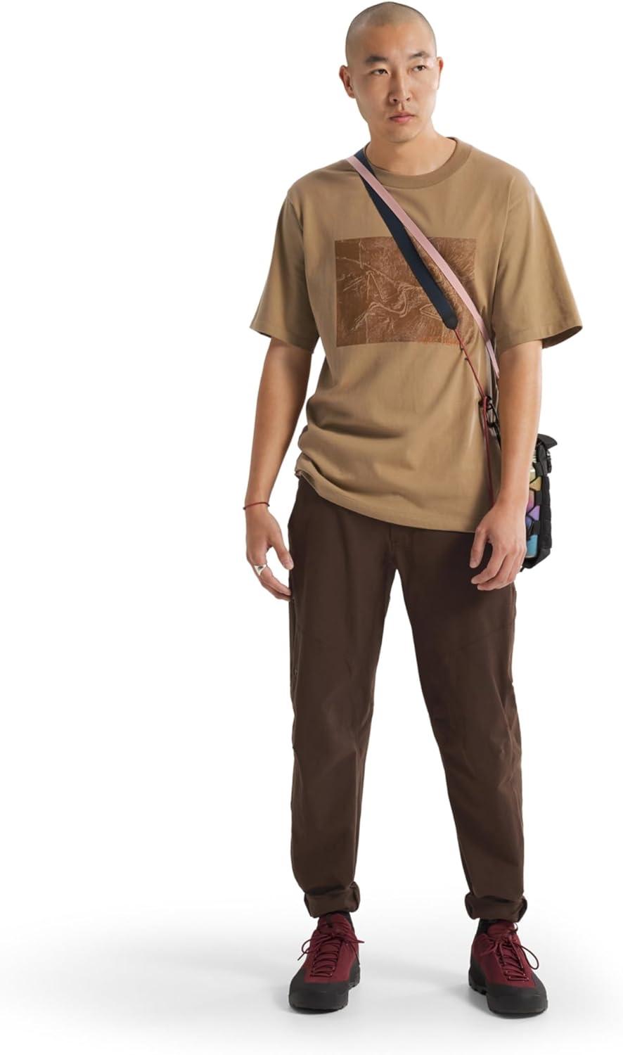 image:imageArcteryx Kragg Cotton Lithographica SS Mens Short Sleeve Heavyweight Cotton Climbing ShirtCanvas