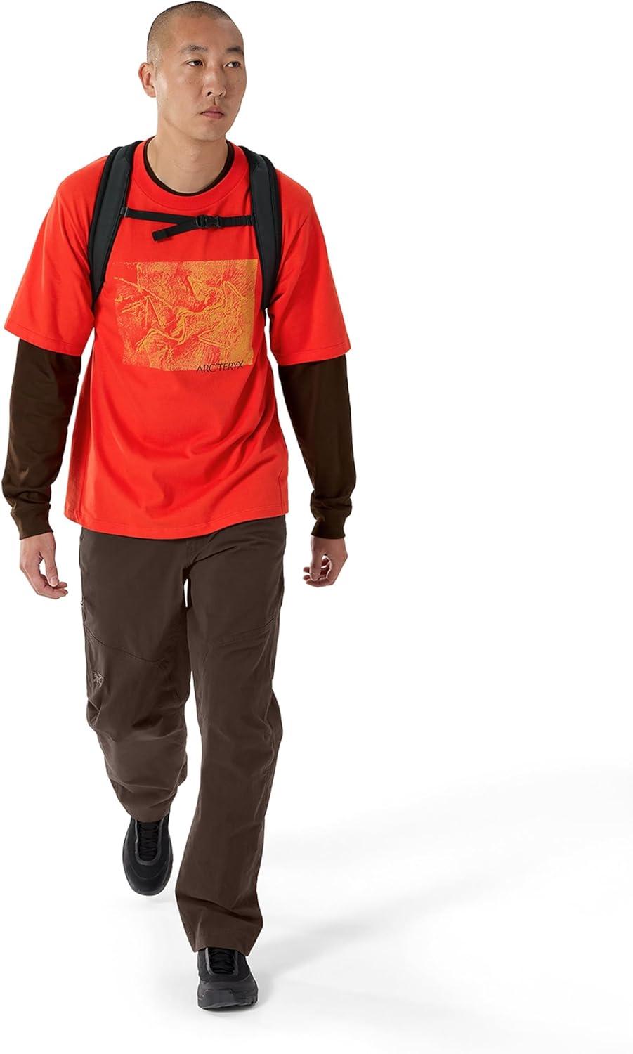 image:imageArcteryx Kragg Cotton Lithographica SS Mens Short Sleeve Heavyweight Cotton Climbing ShirtDynasty