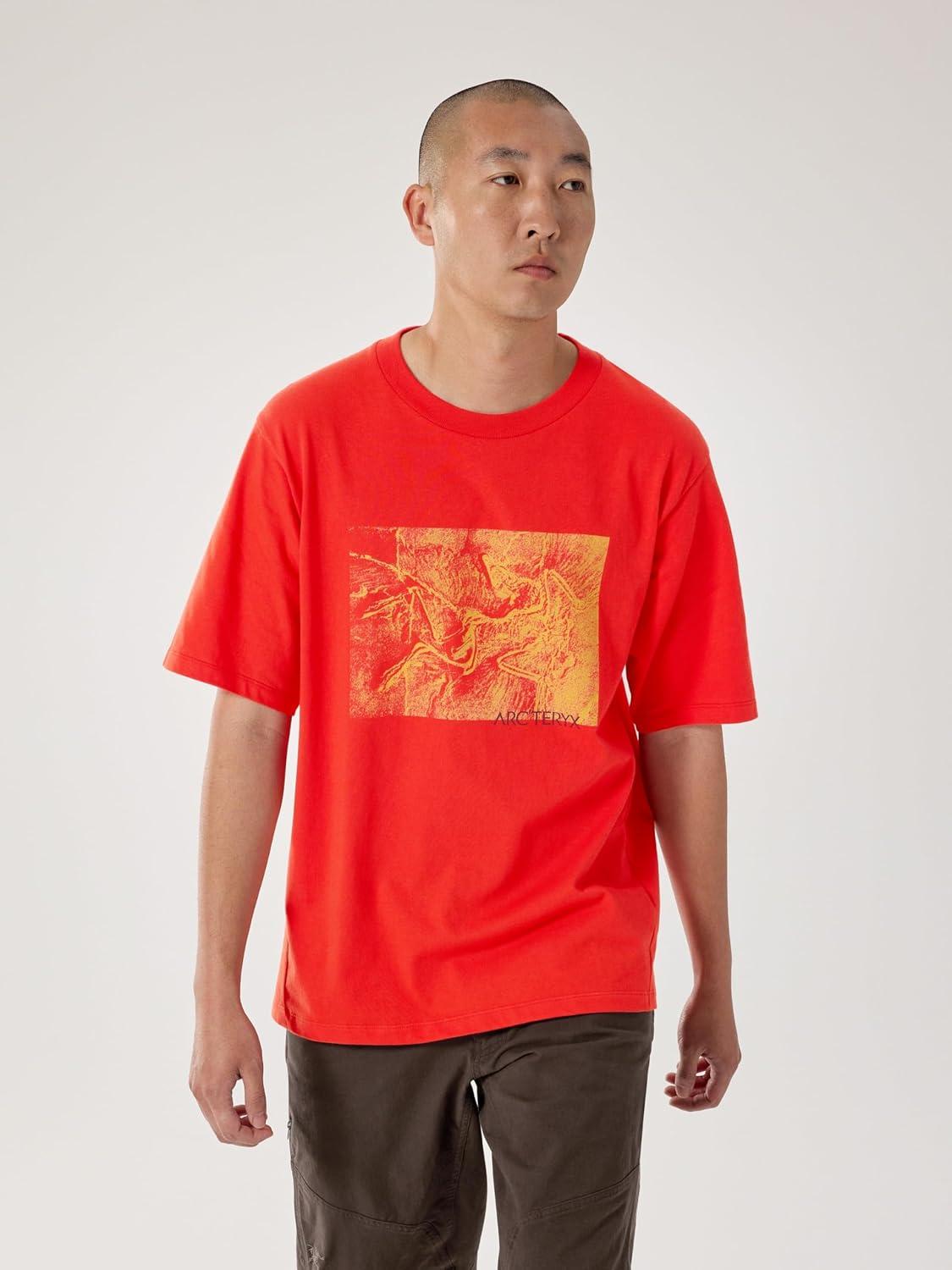 image:imageArcteryx Kragg Cotton Lithographica SS Mens Short Sleeve Heavyweight Cotton Climbing ShirtDynasty