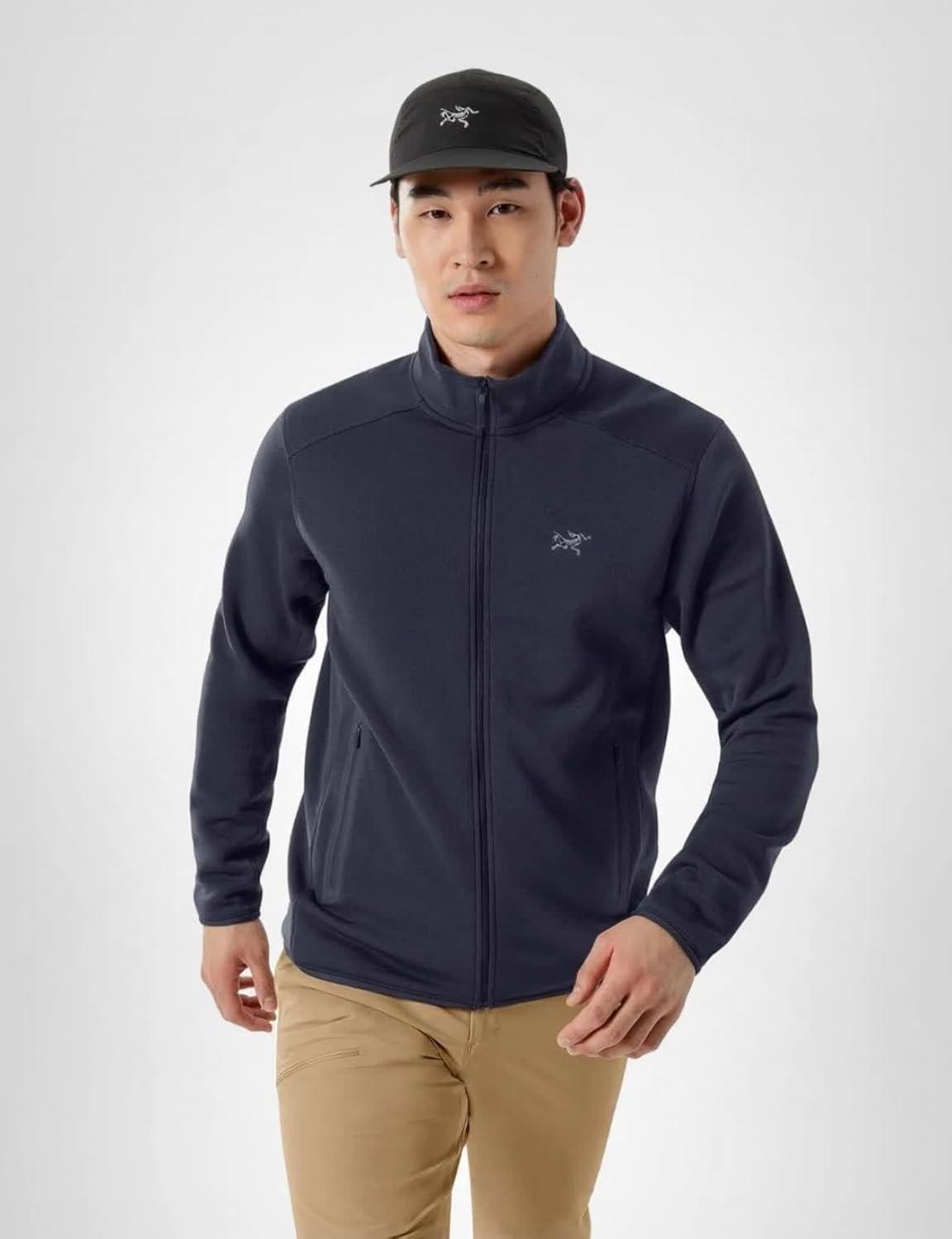 image:imageArcteryx Kyanite Jacket Mens Warm Polartec Stretch Fleece JacketBlack Sapphire