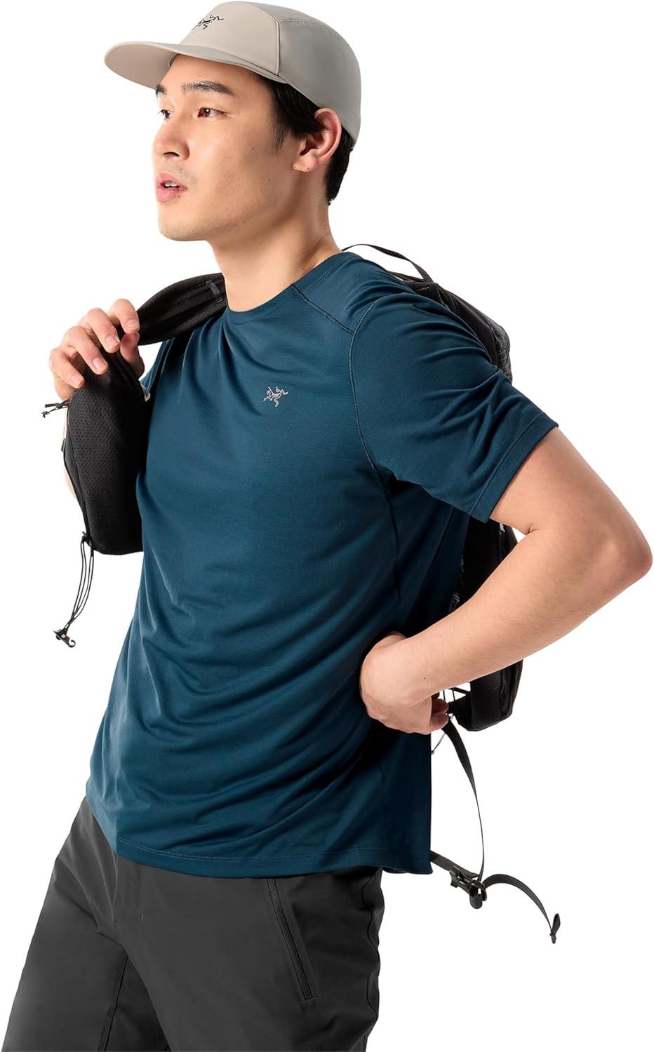 image:imageArcteryx Mens Cormac Crew Neck Shirt Breathable Mens Athletic Shirts Quick Dry Gym Training Hiking Running WorkoutNightscape Heather