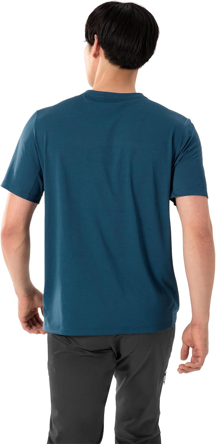 image:imageArcteryx Mens Cormac Crew Neck Shirt Breathable Mens Athletic Shirts Quick Dry Gym Training Hiking Running WorkoutNightscape Heather