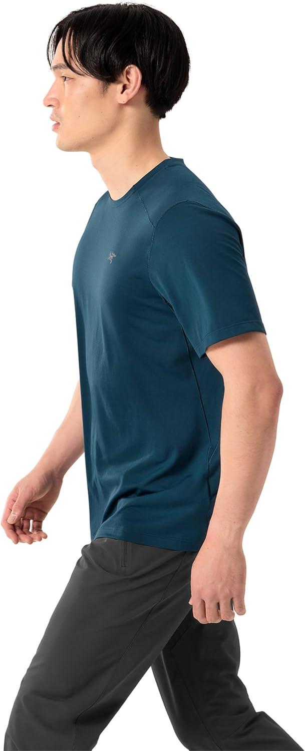 image:imageArcteryx Mens Cormac Crew Neck Shirt Breathable Mens Athletic Shirts Quick Dry Gym Training Hiking Running WorkoutNightscape Heather