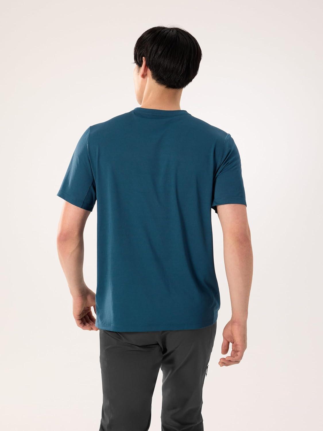 image:imageArcteryx Mens Cormac Crew Neck Shirt Breathable Mens Athletic Shirts Quick Dry Gym Training Hiking Running WorkoutNightscape Heather