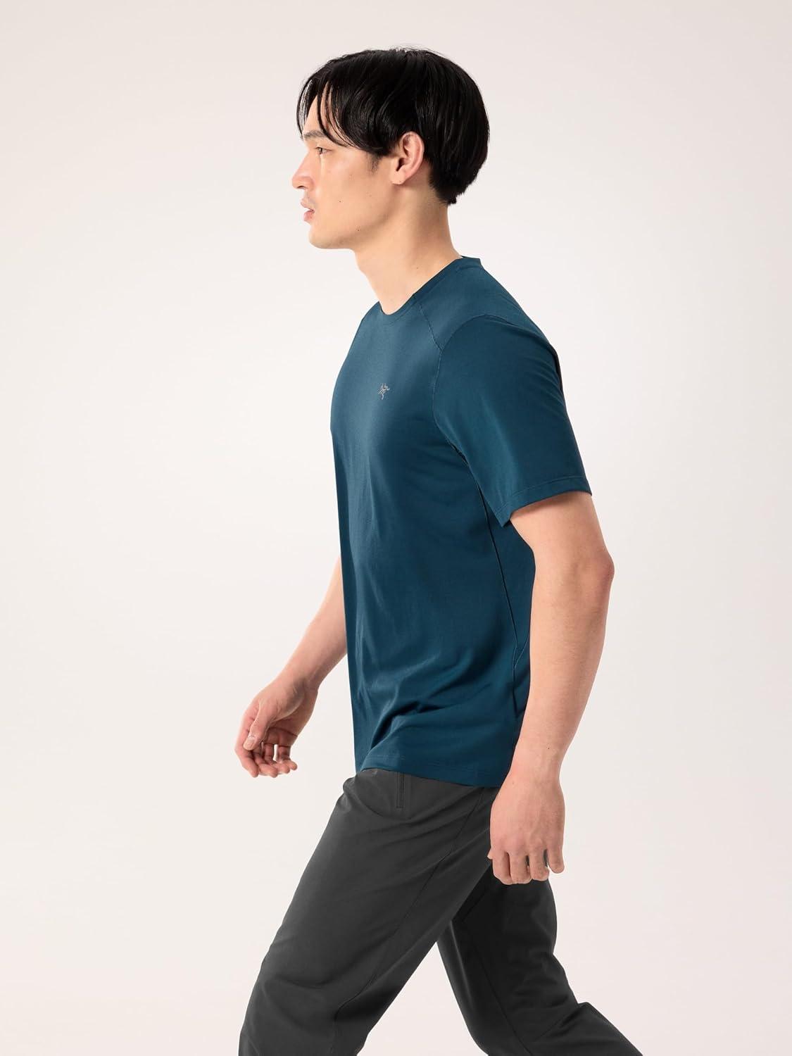 image:imageArcteryx Mens Cormac Crew Neck Shirt Breathable Mens Athletic Shirts Quick Dry Gym Training Hiking Running WorkoutNightscape Heather