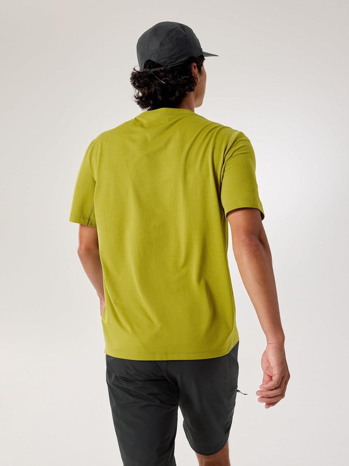 image:imageArcteryx Mens Cormac Crew Neck Shirt Breathable Mens Athletic Shirts Quick Dry Gym Training Hiking Running WorkoutOlive Moss Heather