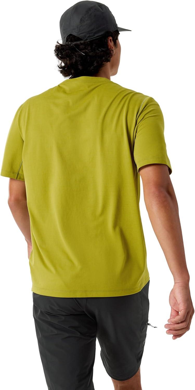 image:imageArcteryx Mens Cormac Crew Neck Shirt Breathable Mens Athletic Shirts Quick Dry Gym Training Hiking Running WorkoutOlive Moss Heather