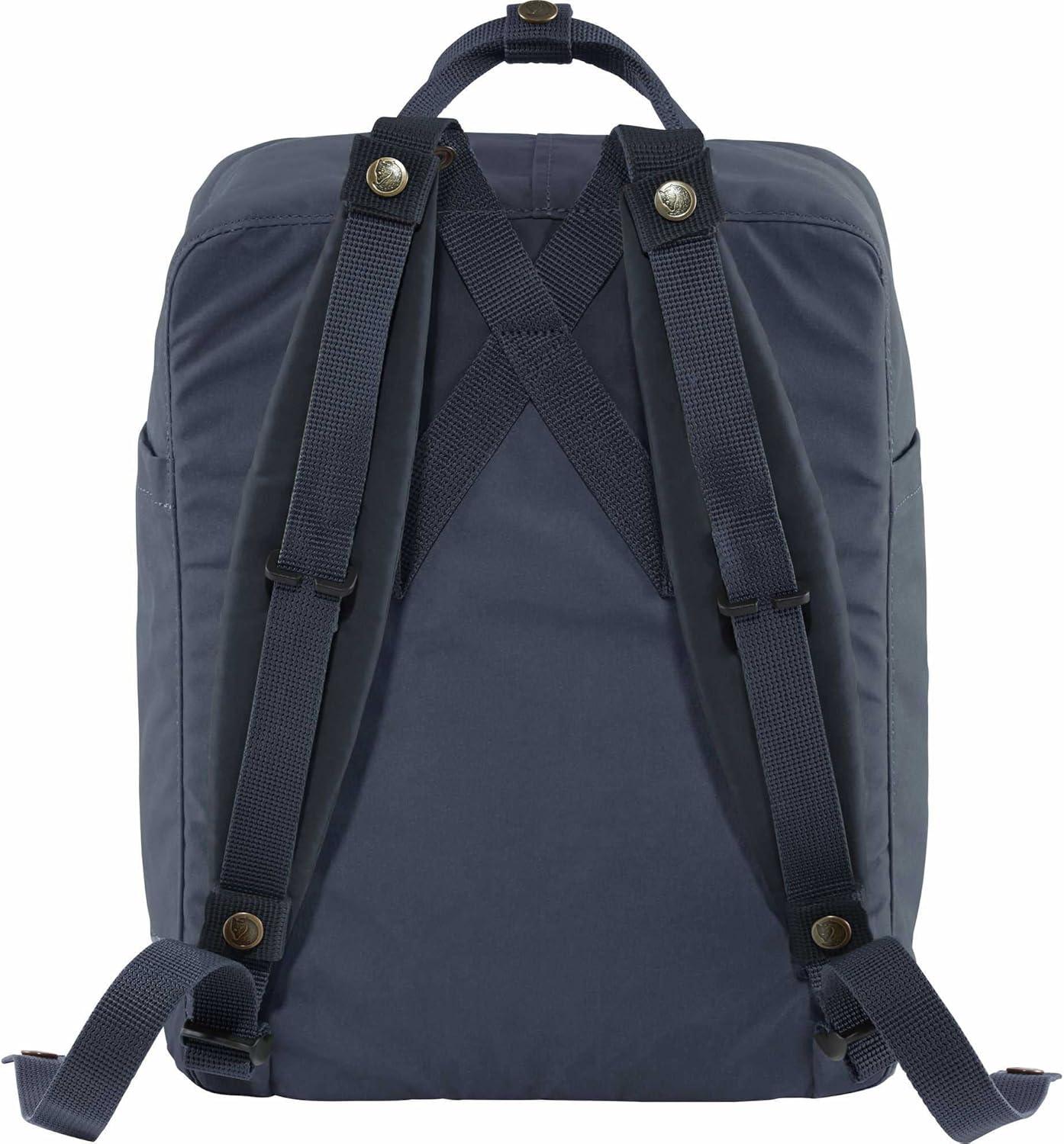 image:imageFjallraven Kanken Shoulder Pads for Backpacks Polyester Construction HookLoop Closures Foam Padding and Wide Shoulder Straps Navy 1 One Size One Size