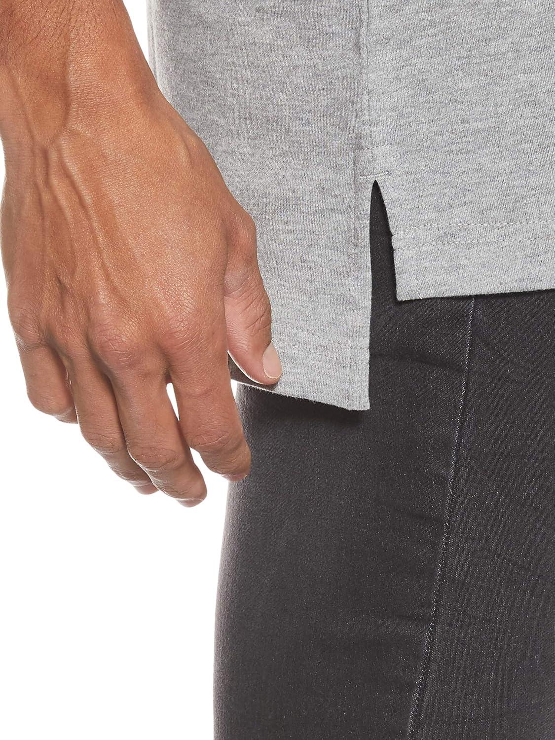 image:imageINTERLOCK POLO SHIRTHeather Gray