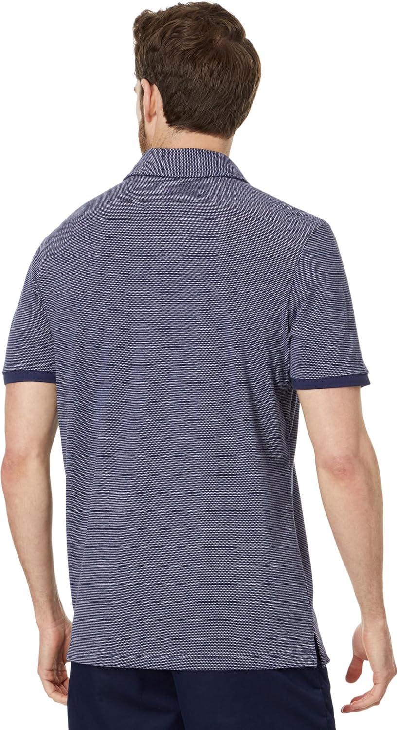 image:imageJACQUARD PIQUE PIECED POLO SHIRTClassic Navy