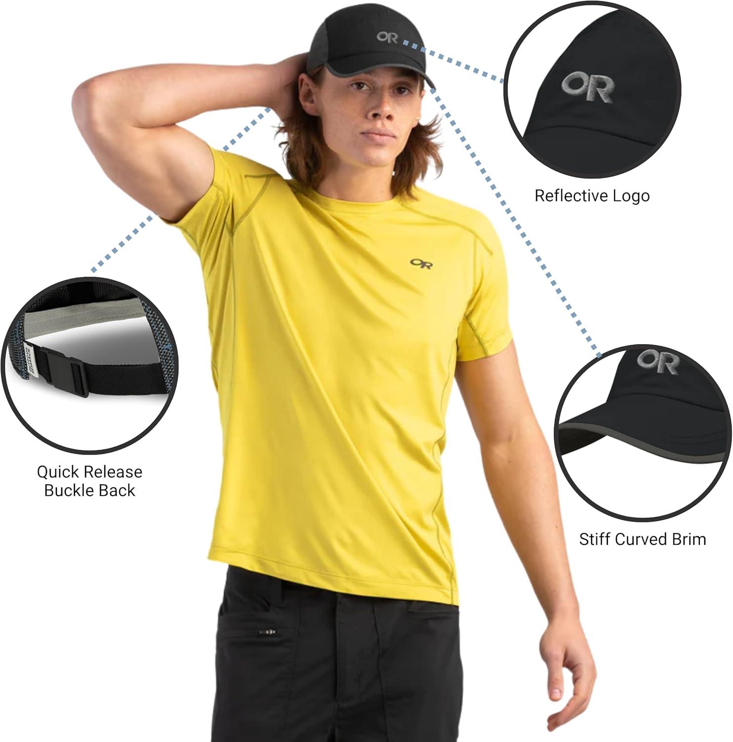 image:imageOutdoor Research Swift Cap Lightweight UPF Sun Hat with Breathable Mesh for Men amp Women Hiking Running and TravelCenote Reflective