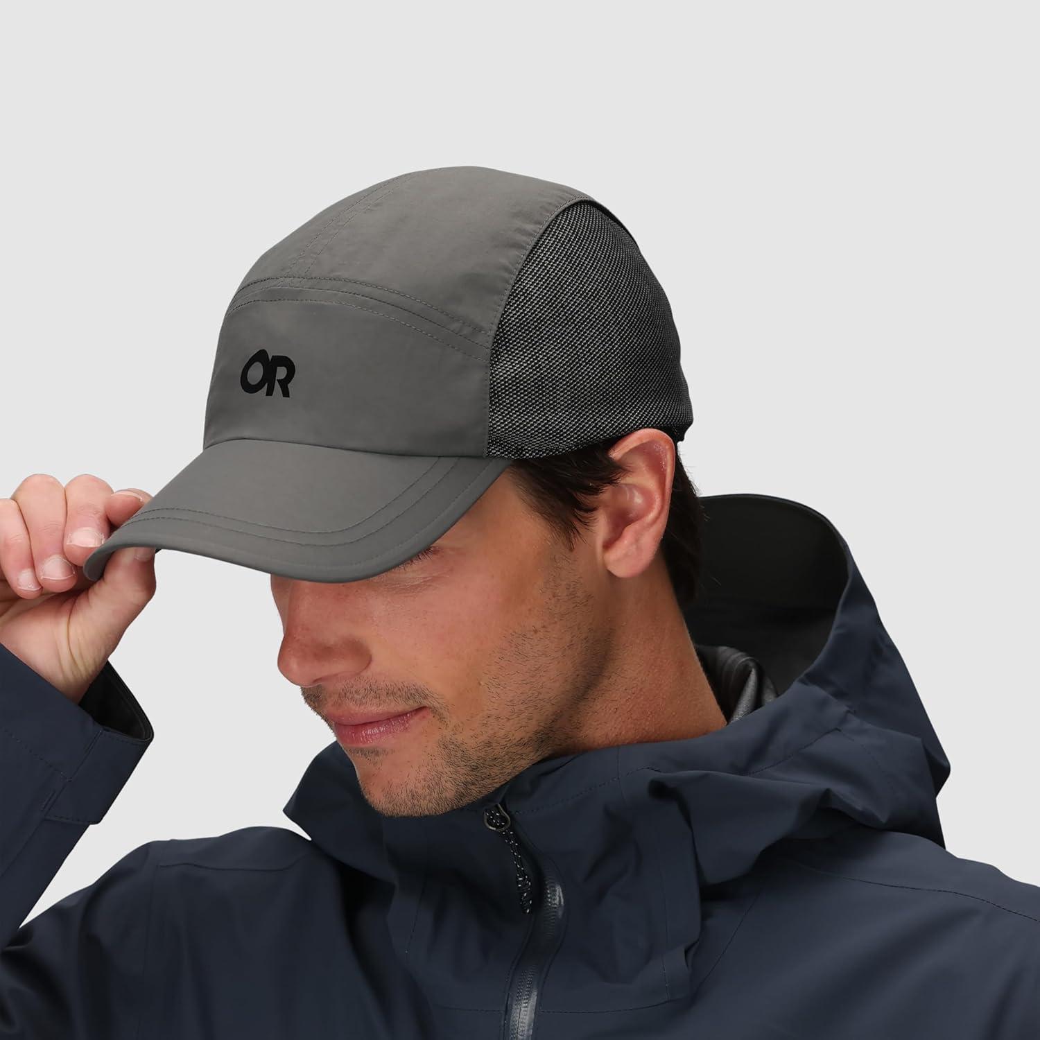 image:imageOutdoor Research Swift Cap Lightweight UPF Sun Hat with Breathable Mesh for Men amp Women Hiking Running and TravelCharcoal Reflective