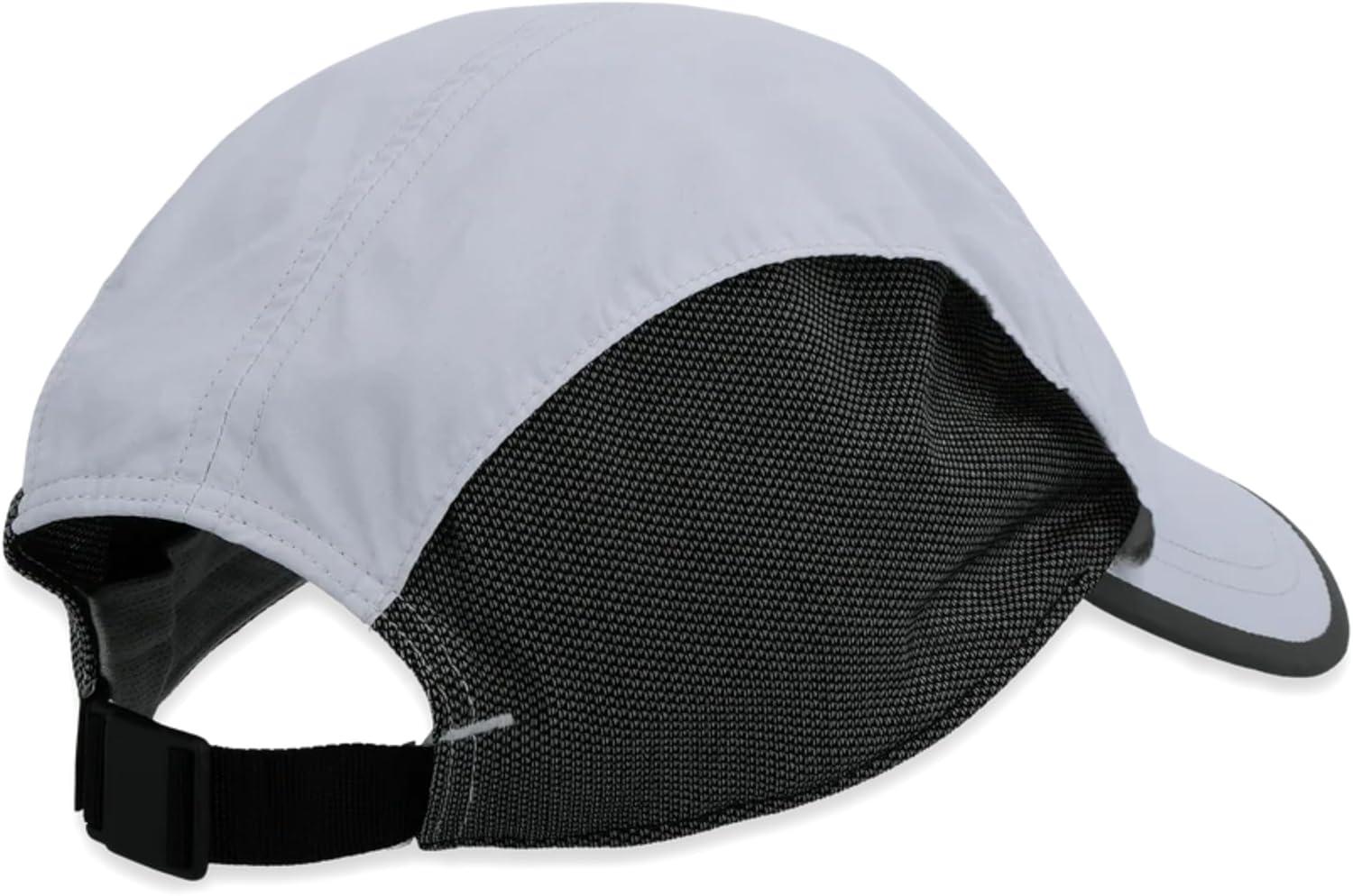 image:imageOutdoor Research Swift Cap Lightweight UPF Sun Hat with Breathable Mesh for Men amp Women Hiking Running and TravelSolid Titanium Reflective