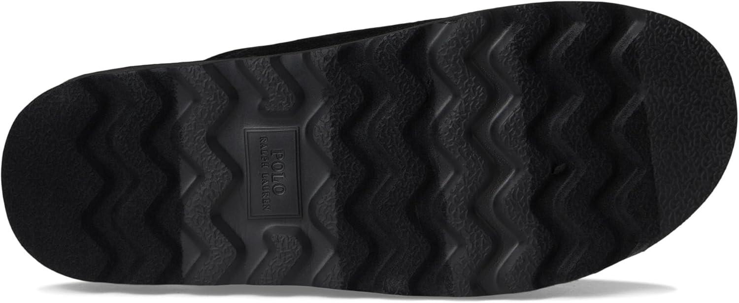 image:imagePOLO RALPH LAUREN mens Reade Scuff II SlippersBlackPaper White
