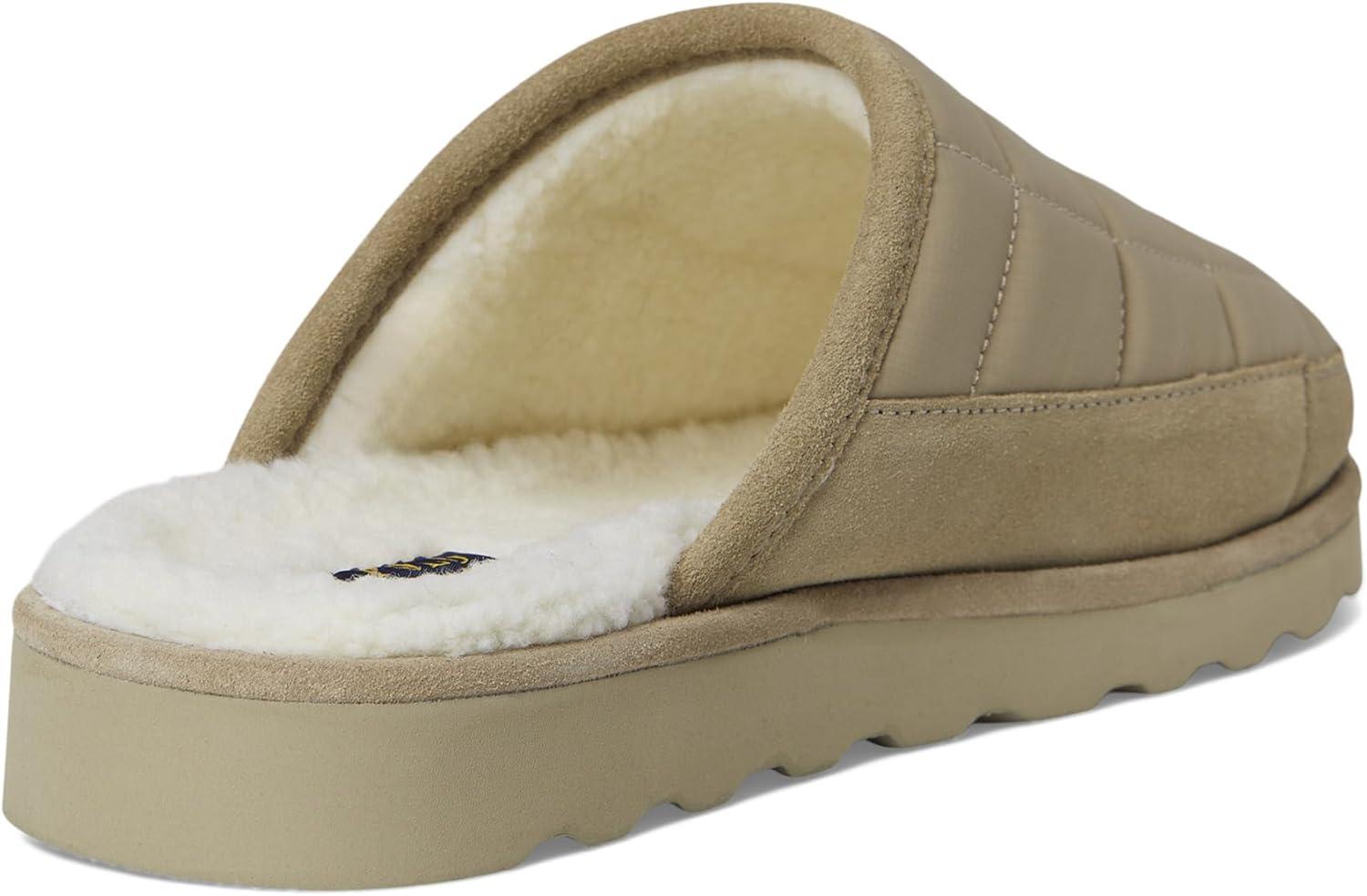 image:imagePOLO RALPH LAUREN mens Reade Scuff II SlippersMilkshakeCream
