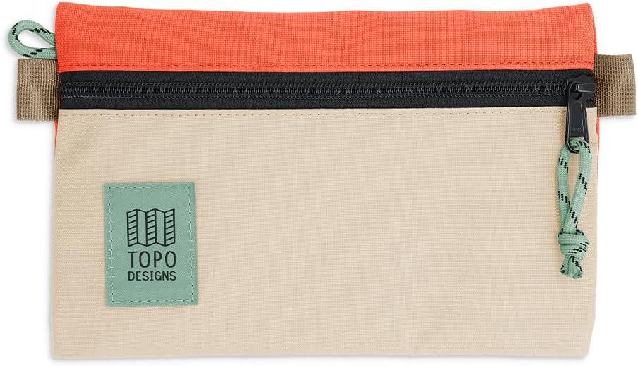 image:imageTopo Designs Accessory Bag 3 Piece Bundle Travel Organizers for Smaller Items Durable Storage Pouches CobblestoneAuraAlmondEmberglow