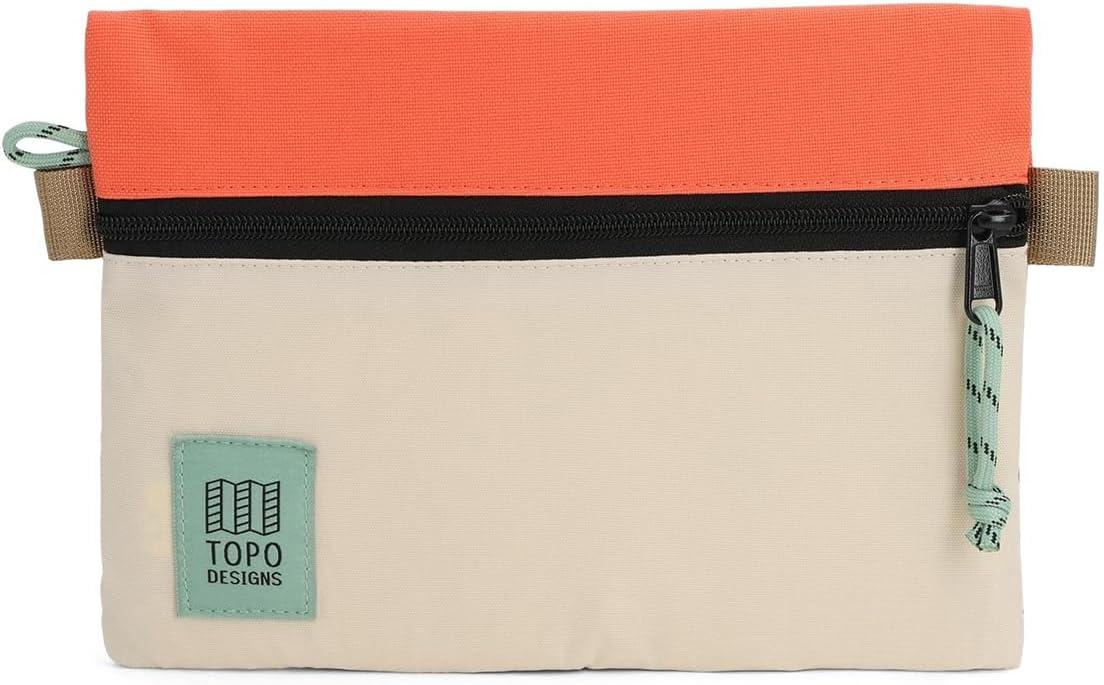 image:imageTopo Designs Accessory Bag 3 Piece Bundle Travel Organizers for Smaller Items Durable Storage Pouches CobblestoneAuraAlmondEmberglow