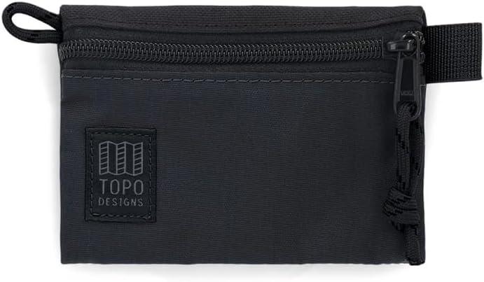image:imageTopo Designs Accessory Bag 3 Piece Bundle Travel Organizers for Smaller Items Durable Storage Pouches CobblestoneAuraBlackBlackBlack