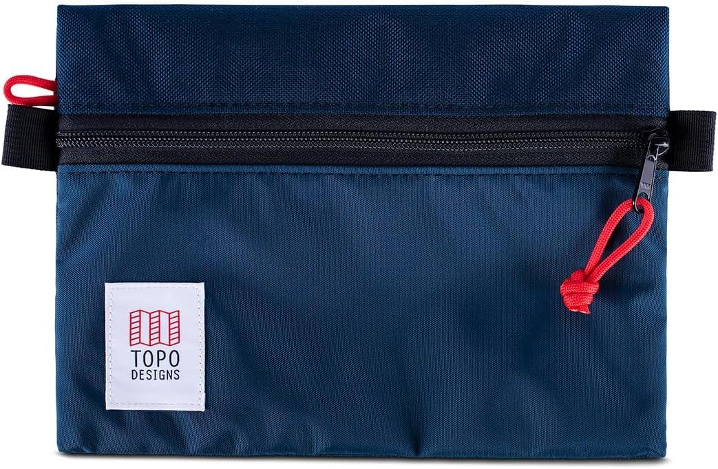 image:imageTopo Designs Accessory Bag 3 Piece Bundle Travel Organizers for Smaller Items Durable Storage Pouches CobblestoneAuraNavyNavy