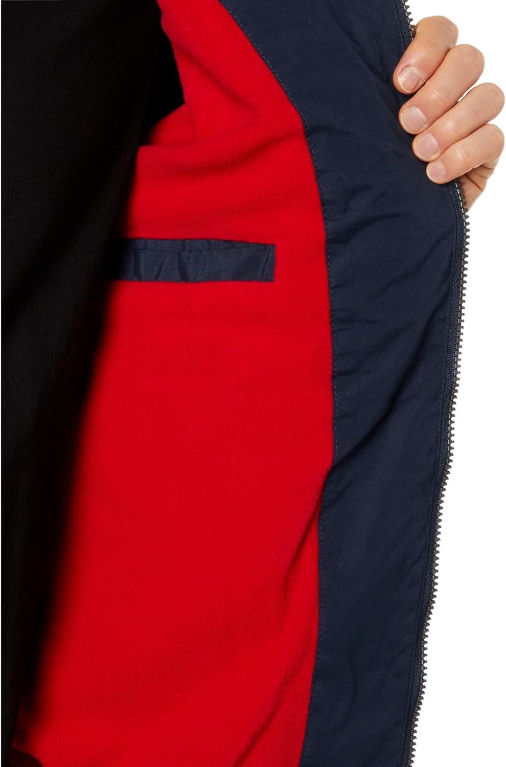 image:imageUS Polo Assn Mens Polar Fleece Lined Golf JacketClassic Navy