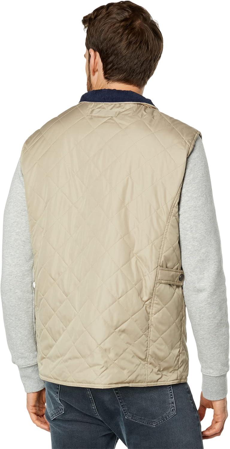 image:imageUS Polo Assn mens Diamond Quilted VestDown VestThomston Khaki