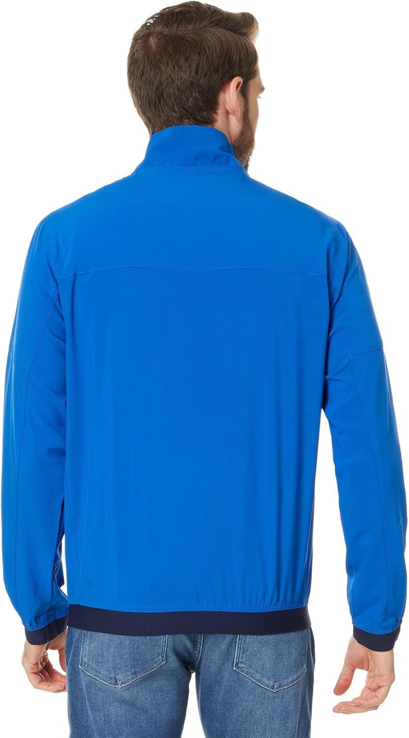 image:imageUS Polo Assn mens Uspa Stretch Woven Uspa Sport Full Zip JacketNautical Blue