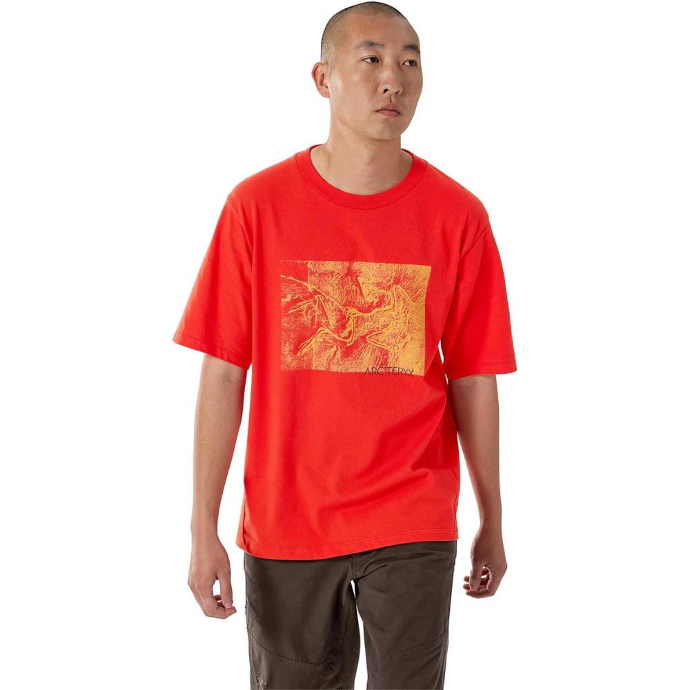 image:imageArcteryx Kragg Cotton Lithographica SS Mens Short Sleeve Heavyweight Cotton Climbing ShirtDynasty