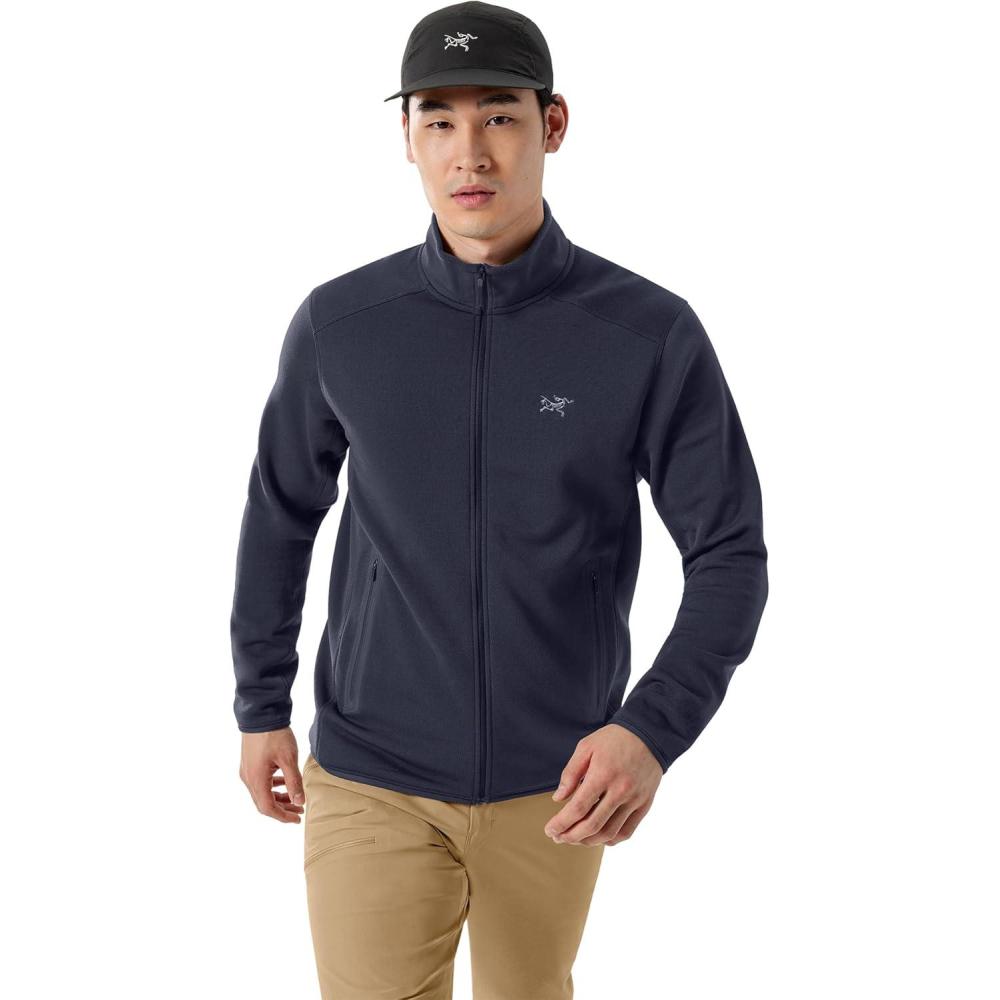 image:imageArcteryx Kyanite Jacket Mens Warm Polartec Stretch Fleece JacketBlack Sapphire