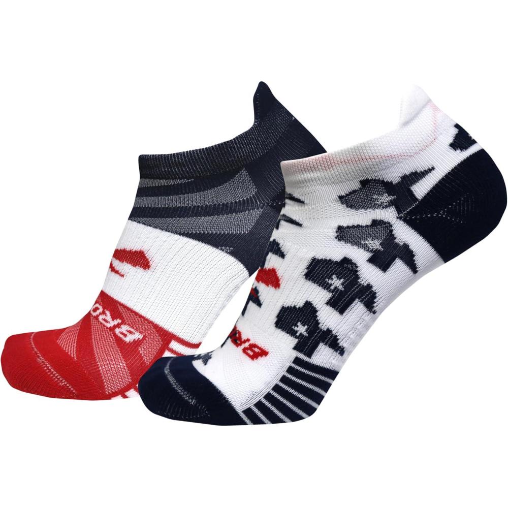 image:imageBrooks Ghost Lite No Show Socks I Performance Running Comfort Fit with Arch Support for Men amp Women 2Pack SetTexas23