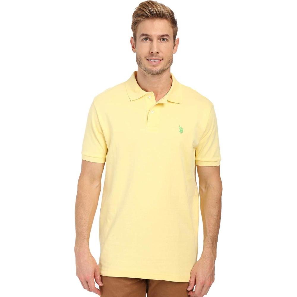 image:imageINTERLOCK POLO SHIRTLemon Frost