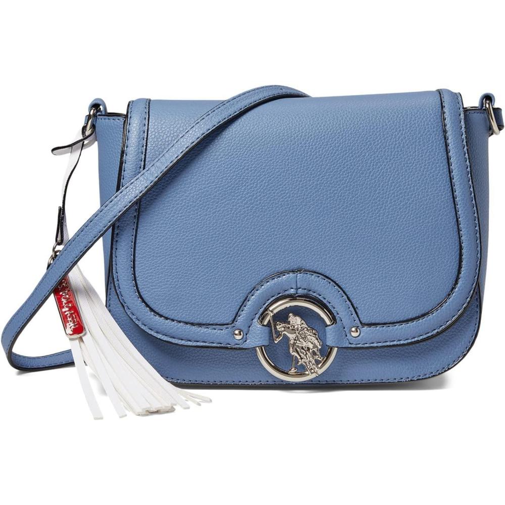 image:imageMEDALLION CROSSBODY BAGBlue