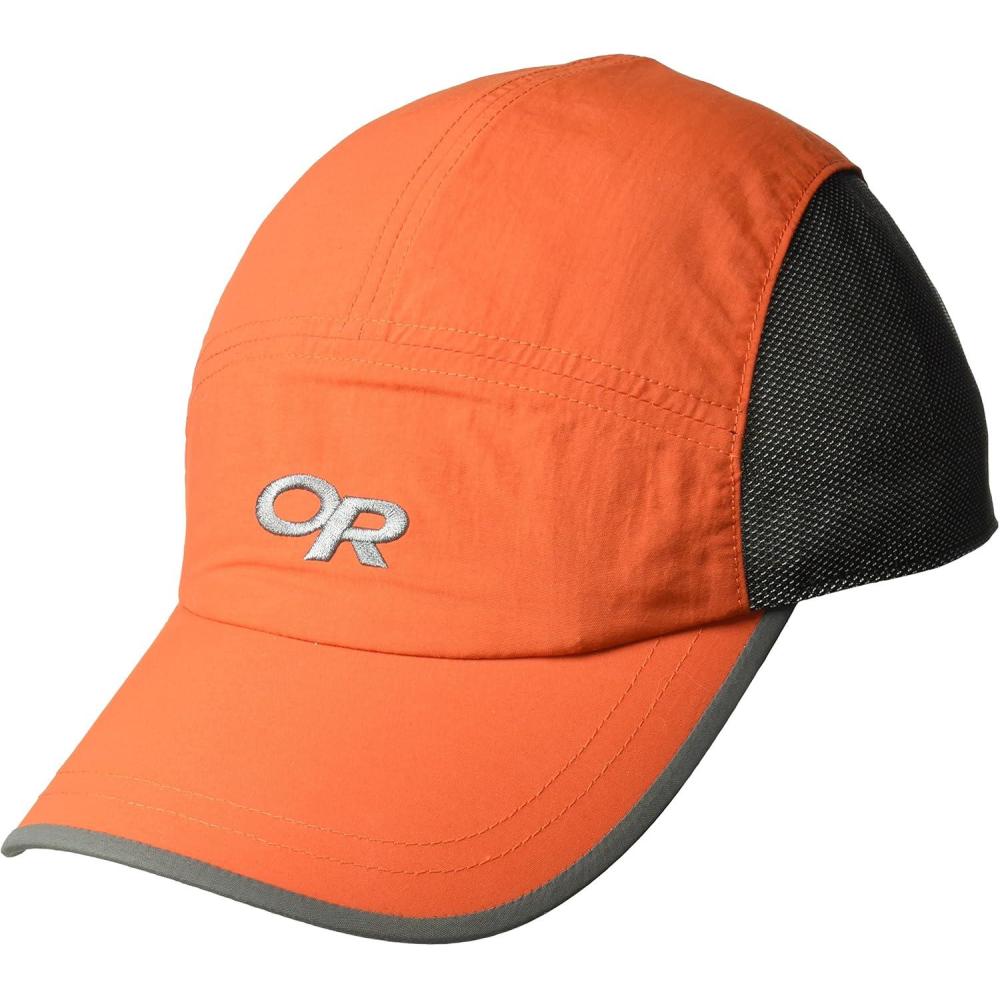image:imageOutdoor Research Swift Cap Lightweight UPF Sun Hat with Breathable Mesh for Men amp Women Hiking Running and TravelDiabloDark Grey