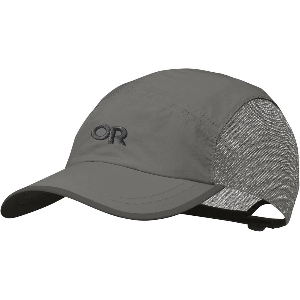image:imageOutdoor Research Swift Cap Lightweight UPF Sun Hat with Breathable Mesh for Men amp Women Hiking Running and TravelPewterDark Grey