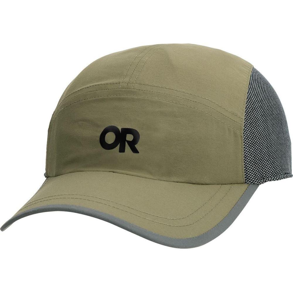 image:imageOutdoor Research Swift Cap Lightweight UPF Sun Hat with Breathable Mesh for Men amp Women Hiking Running and TravelRanger Green Reflective